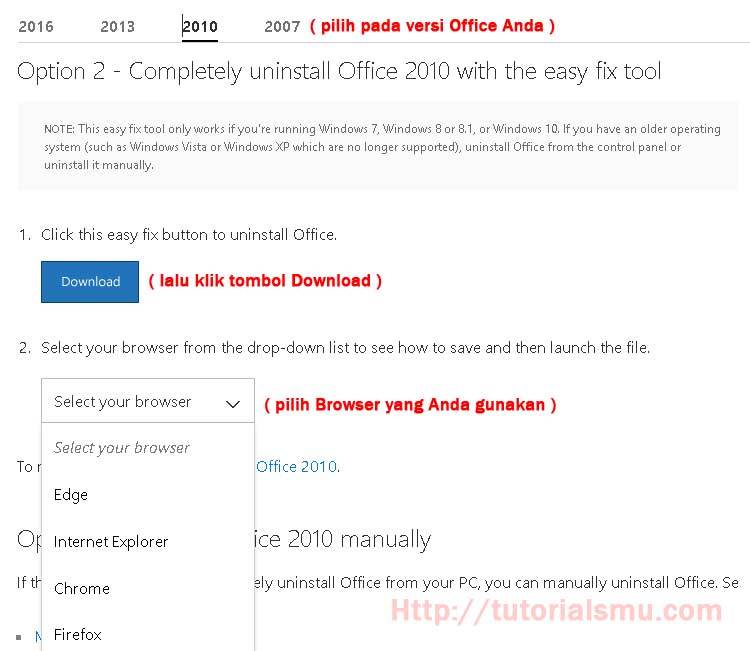 Cara Mengatasi Gagal Instal Microsoft Office 2007 Di Windows 7